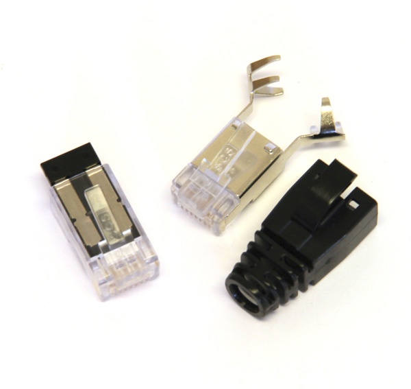 Cat 6a RJ45 Plugs for AWG 23 Cable