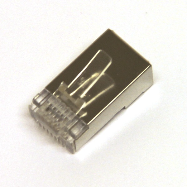 Economy Shielded RJ45 Plug Now In Stock