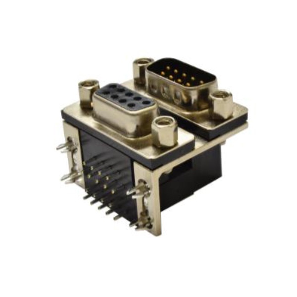 NEW Stacked Dual Port PCB Mount Sub D Connectors
